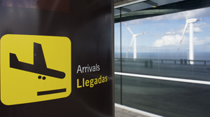 Aerogeneradores Aeropuerto de La Palma (Medio ambiente)