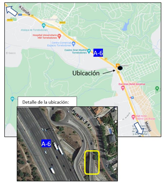 Mapa situación - Ministerio de Transportes, Movilidad y Agenda Urbana. - Ministerio de Transportes, Movilidad y Agenda Urbana.