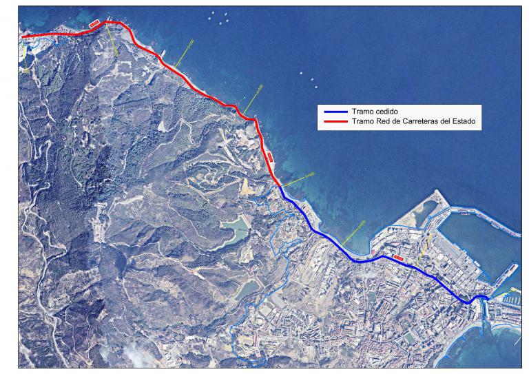 Imagen noticia: Mapa de tramo - Ministerio de Transportes, Movilidad y Agenda Urbana.