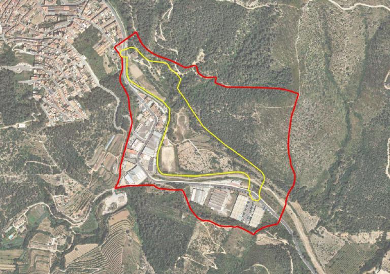 Imagen noticia: Localización del área de intervención en Sant Climent de Llobregat - Ministerio de Fomento.