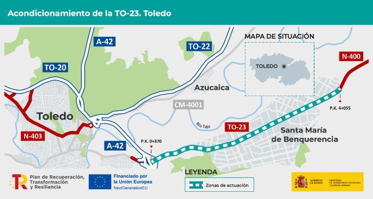 Imagen noticia: Mapa de situcación - Ministerio de Transportes, Movilidad y Agenda Urbana.