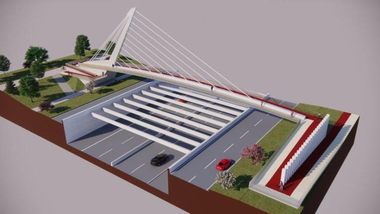Imagen noticia: Representación en 3D del resultado final - Ministerio de Transportes, Movilidad y Agenda Urbana.