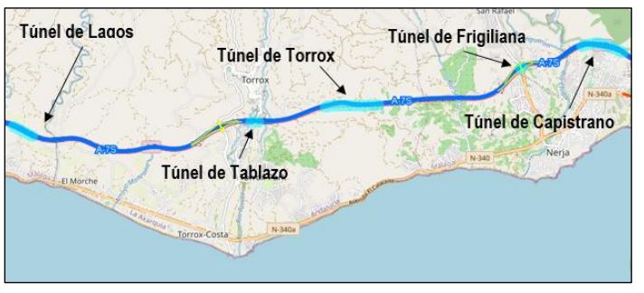 Túneles de la A-7 por un importe de 15,2 millones de euros - Ministerio de Transportes, Movilidad y Agenda Urbana. - Ministerio de Transportes, Movilidad y Agenda Urbana.