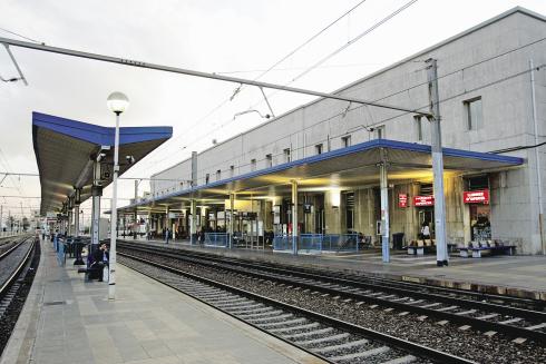 Estación de Tarragona. Autor José Caballero